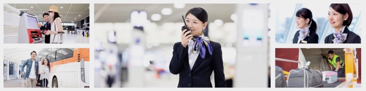 航空会社グランドスタッフ仕事イメージ